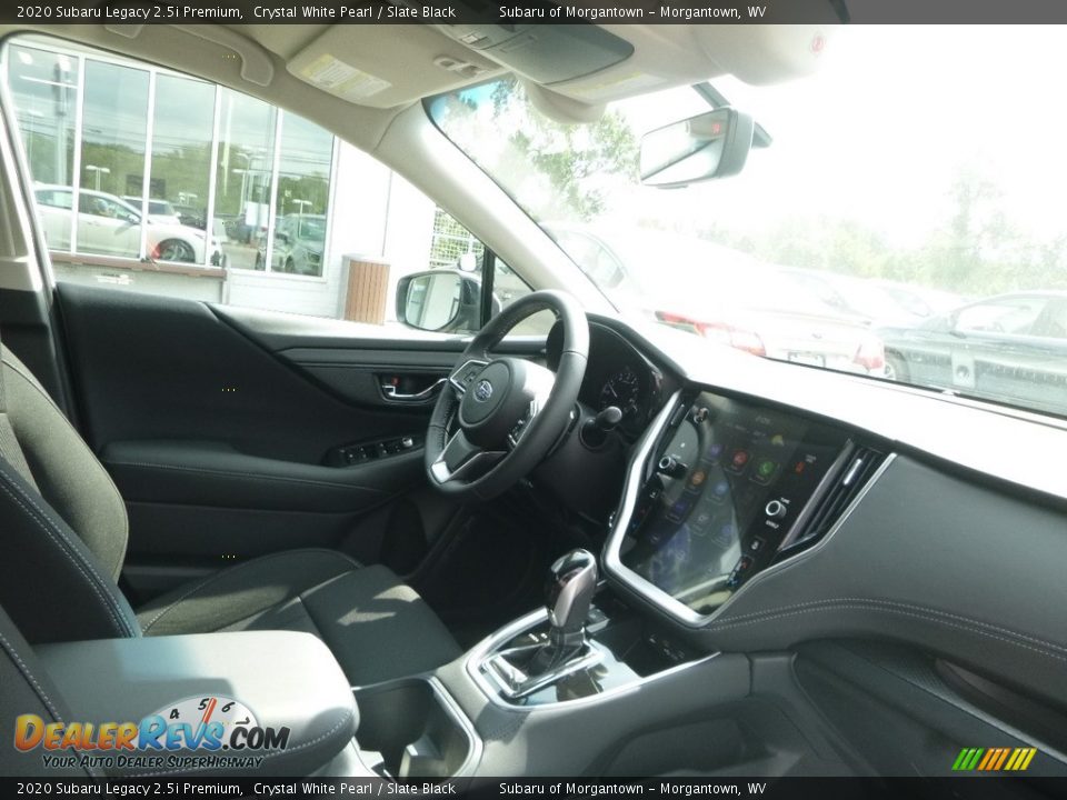 2020 Subaru Legacy 2.5i Premium Crystal White Pearl / Slate Black Photo #11