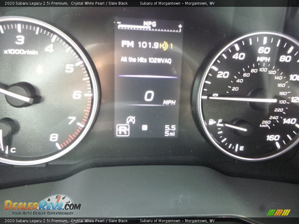 2020 Subaru Legacy 2.5i Premium Gauges Photo #18