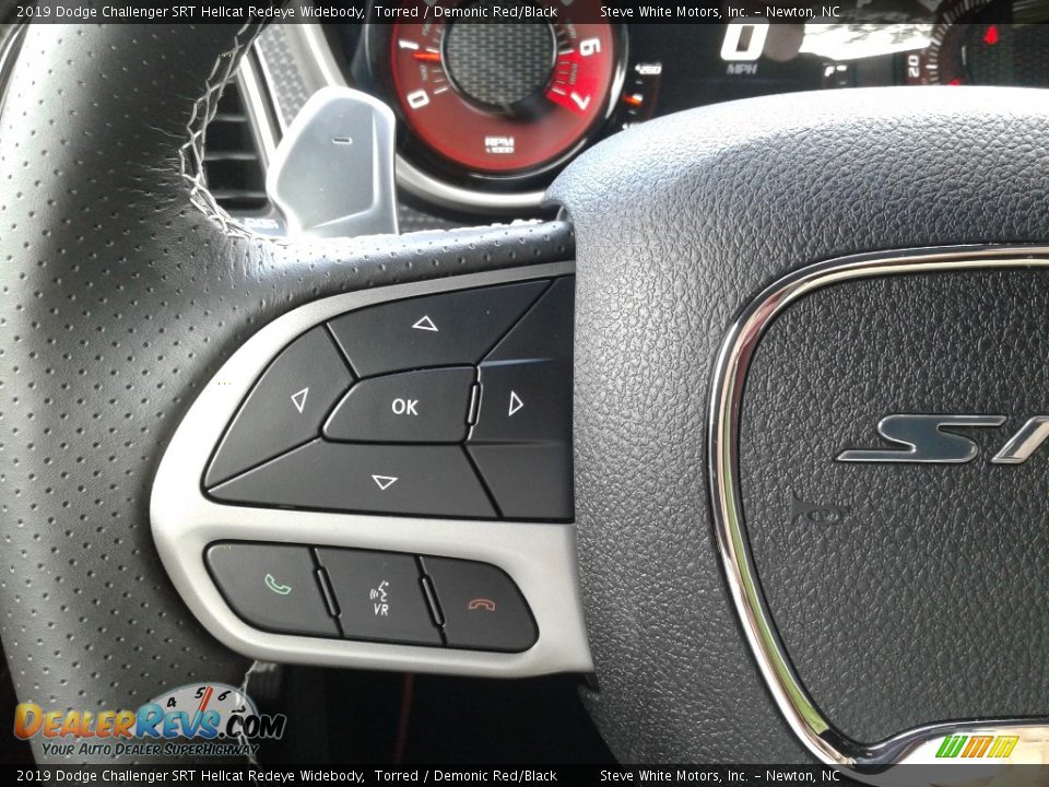 2019 Dodge Challenger SRT Hellcat Redeye Widebody Steering Wheel Photo #16