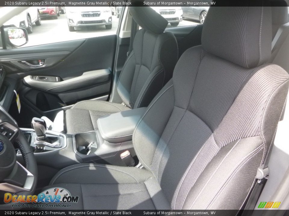 Slate Black Interior - 2020 Subaru Legacy 2.5i Premium Photo #14