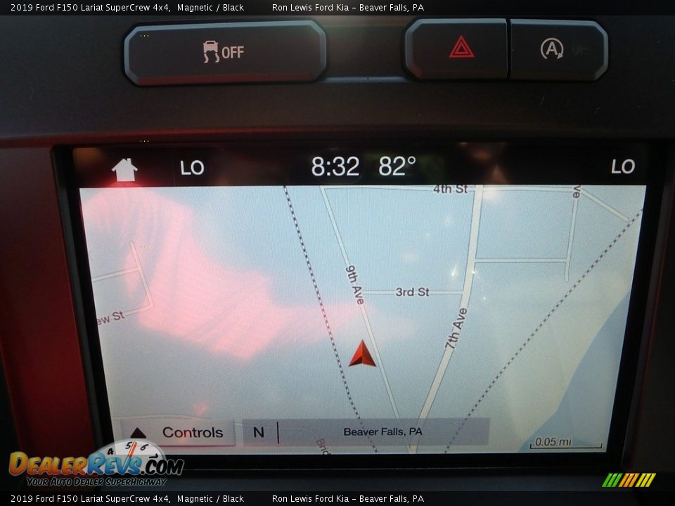 2019 Ford F150 Lariat SuperCrew 4x4 Magnetic / Black Photo #19