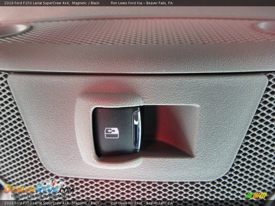 2019 Ford F150 Lariat SuperCrew 4x4 Magnetic / Black Photo #20
