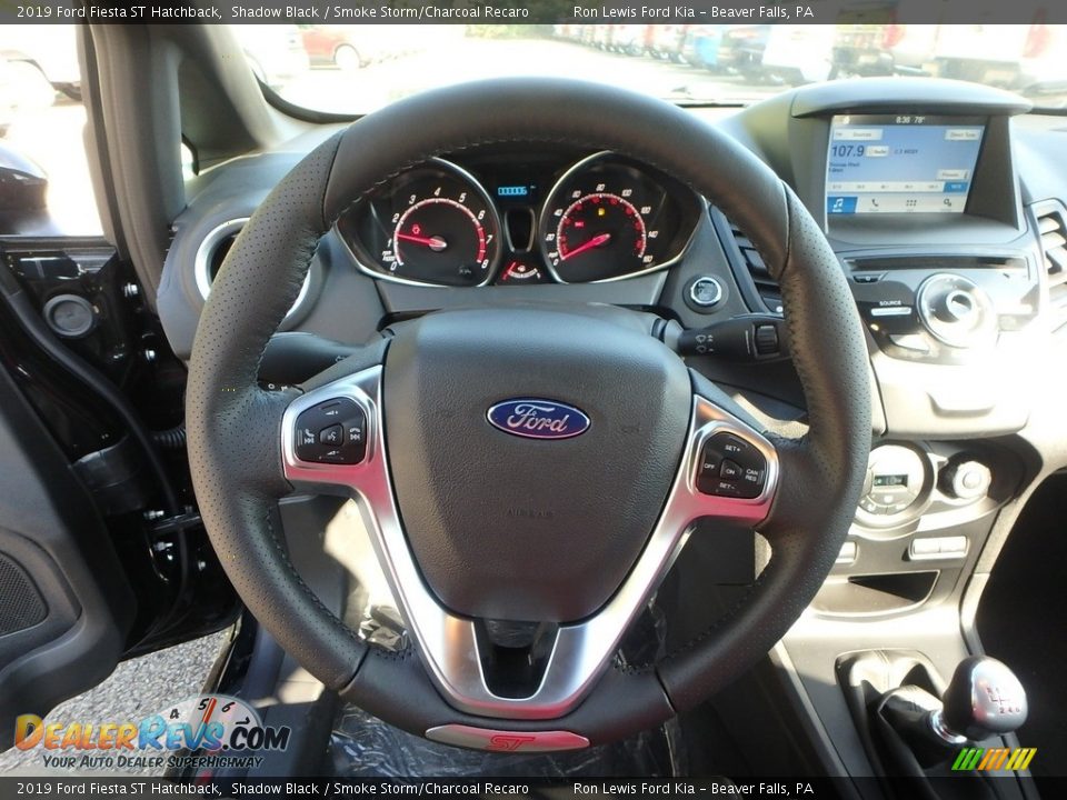 2019 Ford Fiesta ST Hatchback Steering Wheel Photo #17