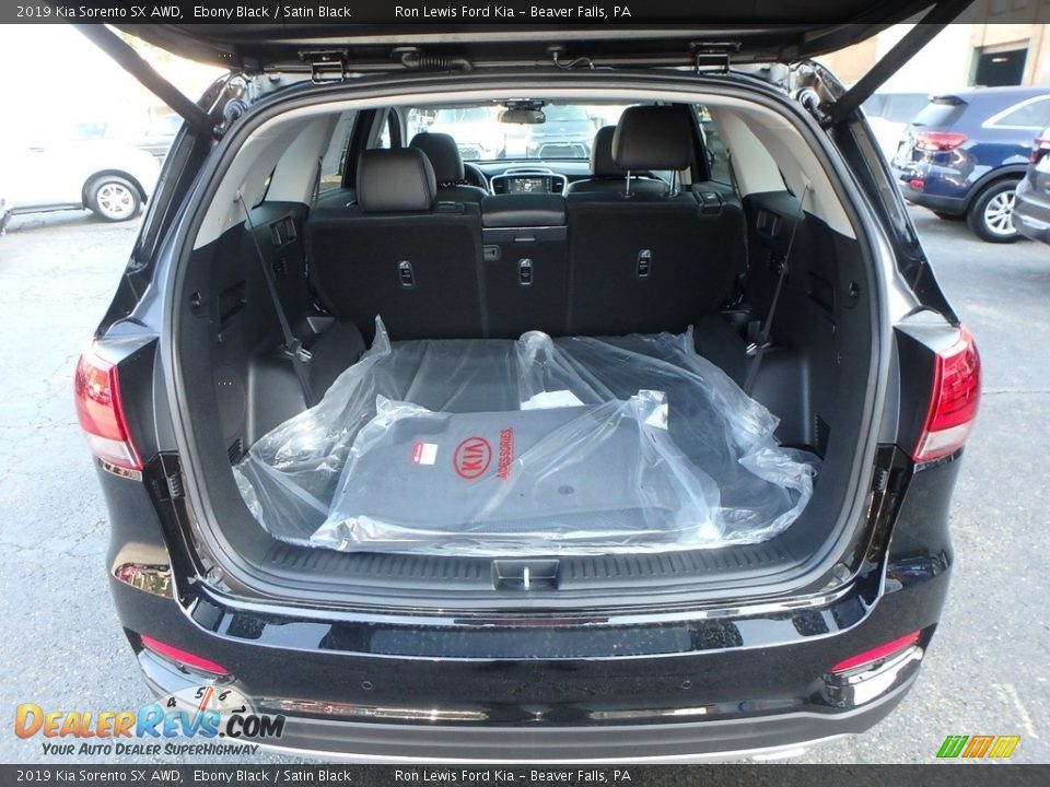 2019 Kia Sorento SX AWD Ebony Black / Satin Black Photo #4