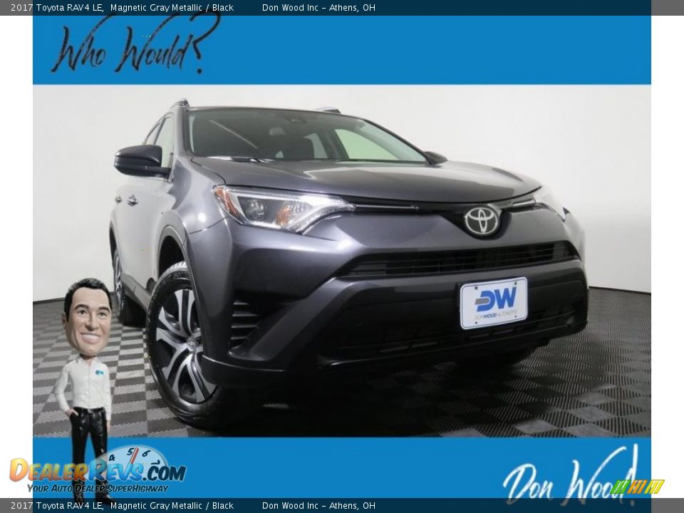 2017 Toyota RAV4 LE Magnetic Gray Metallic / Black Photo #1