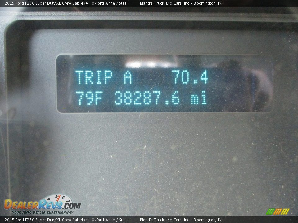 2015 Ford F250 Super Duty XL Crew Cab 4x4 Oxford White / Steel Photo #12