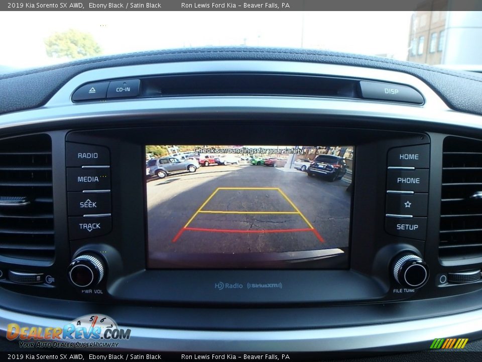 2019 Kia Sorento SX AWD Ebony Black / Satin Black Photo #19