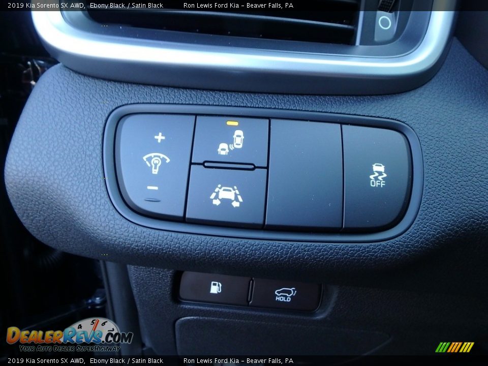 2019 Kia Sorento SX AWD Ebony Black / Satin Black Photo #20