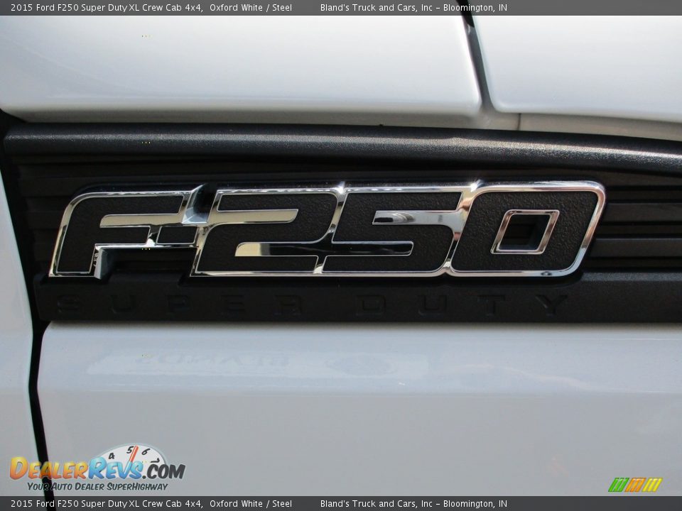 2015 Ford F250 Super Duty XL Crew Cab 4x4 Oxford White / Steel Photo #22