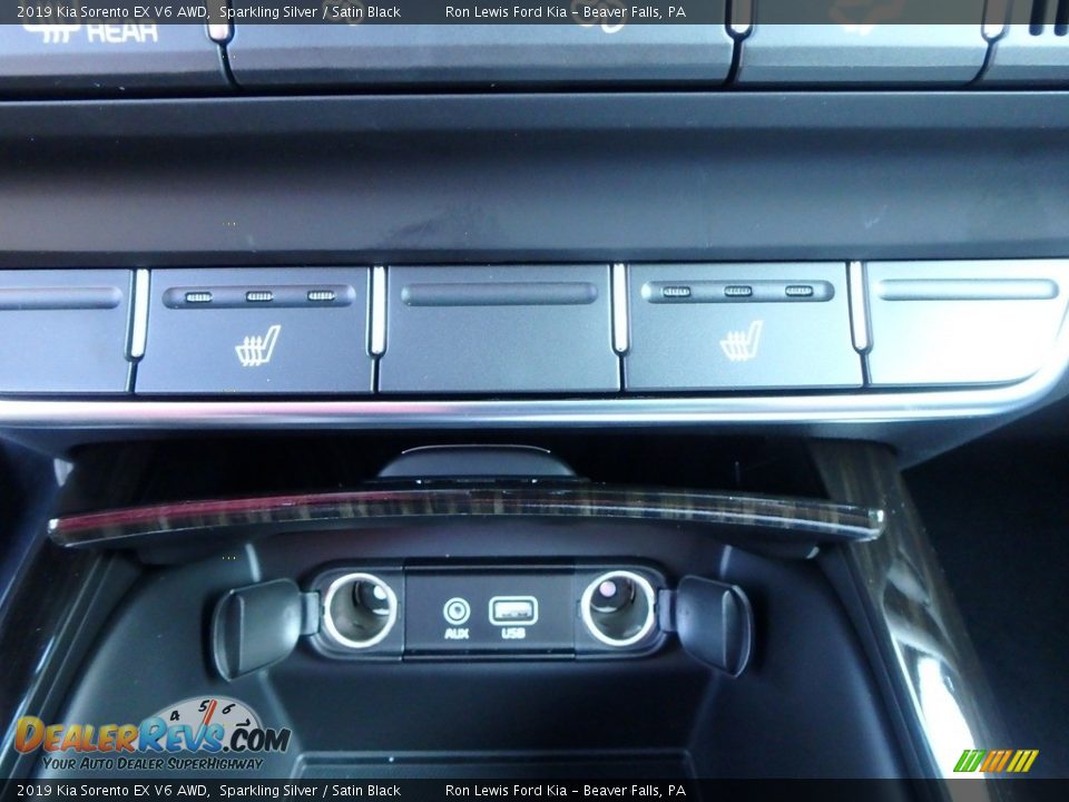 2019 Kia Sorento EX V6 AWD Sparkling Silver / Satin Black Photo #19