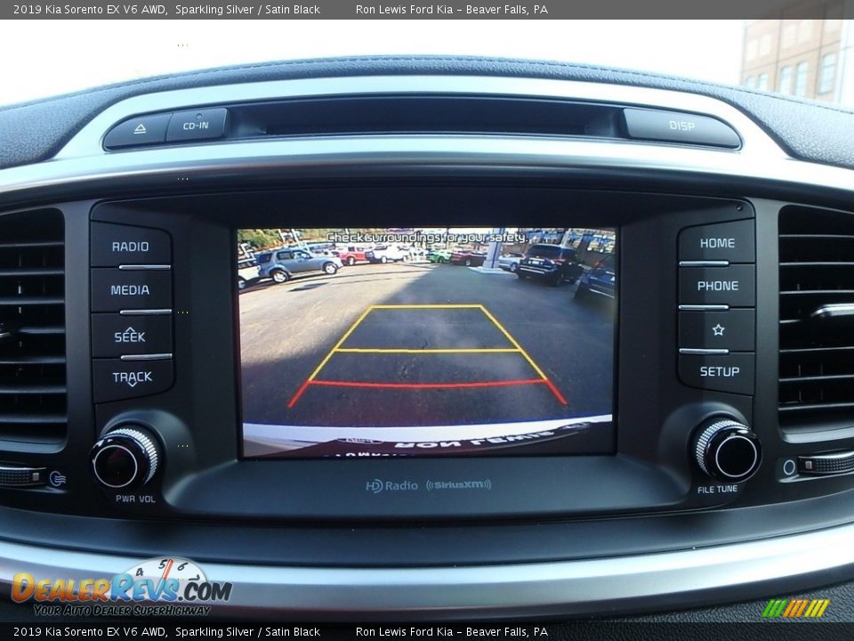 2019 Kia Sorento EX V6 AWD Sparkling Silver / Satin Black Photo #20