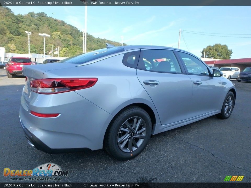2020 Kia Optima LX Sparkling Silver / Black Photo #2
