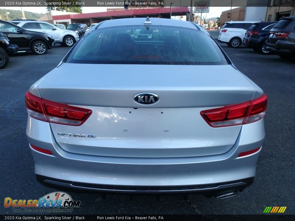 2020 Kia Optima LX Sparkling Silver / Black Photo #3