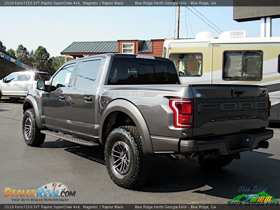 2019 Ford F150 SVT Raptor SuperCrew 4x4 Magnetic / Raptor Black Photo #3