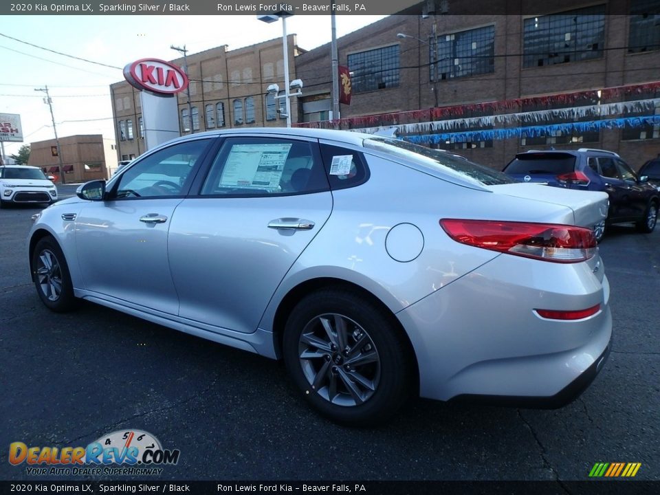 2020 Kia Optima LX Sparkling Silver / Black Photo #5