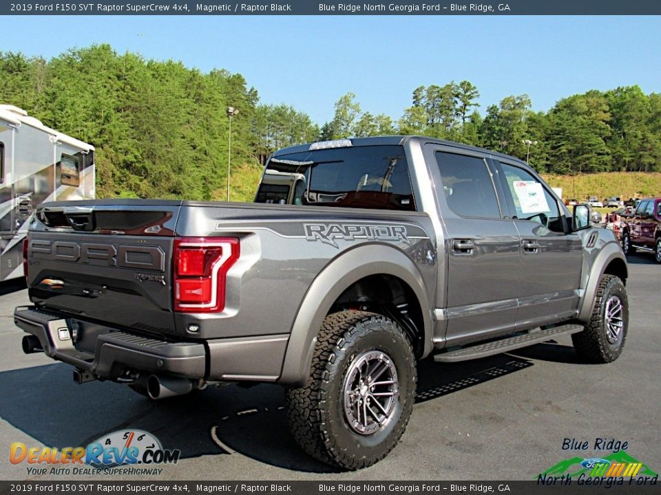 2019 Ford F150 SVT Raptor SuperCrew 4x4 Magnetic / Raptor Black Photo #5