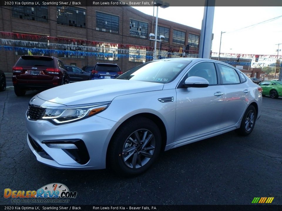 2020 Kia Optima LX Sparkling Silver / Black Photo #7