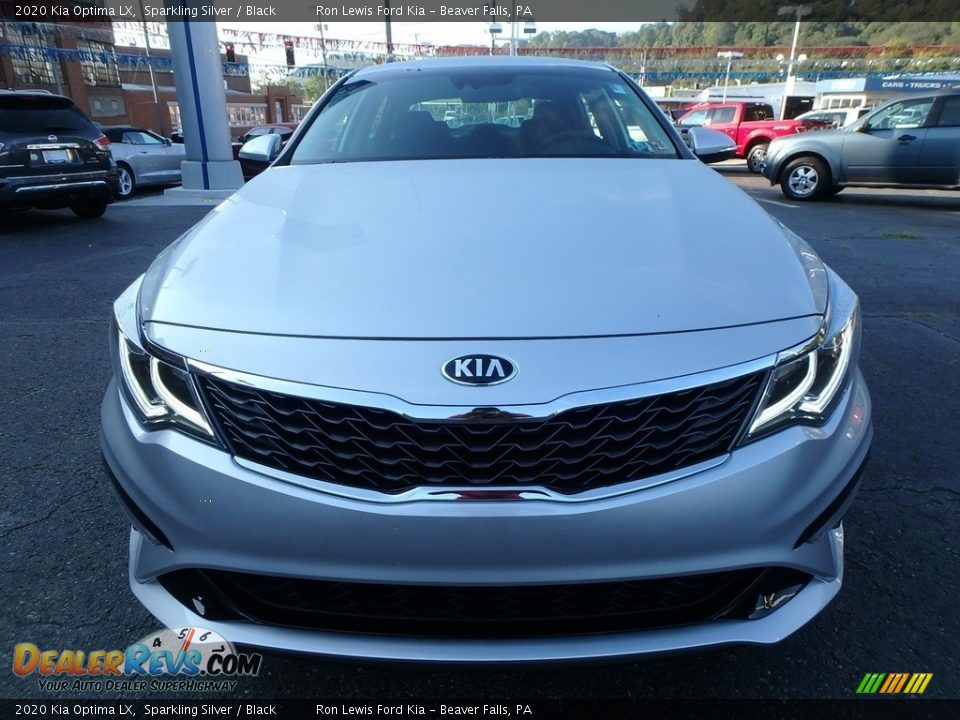 2020 Kia Optima LX Sparkling Silver / Black Photo #8