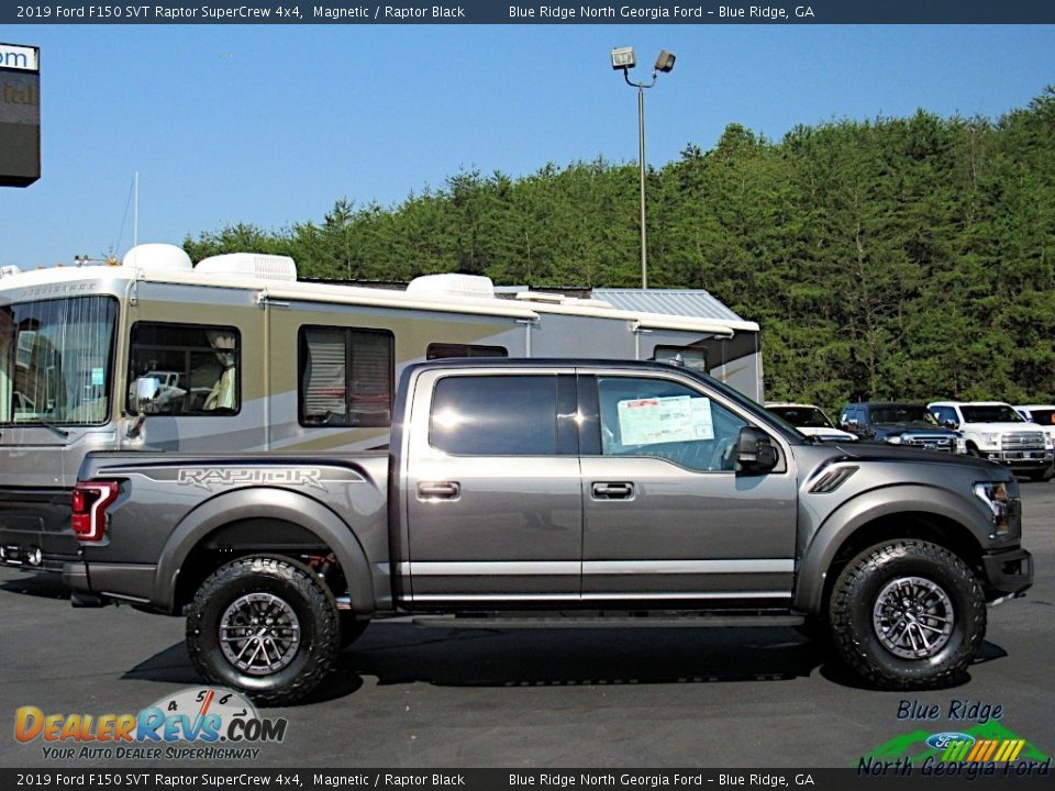 2019 Ford F150 SVT Raptor SuperCrew 4x4 Magnetic / Raptor Black Photo #6