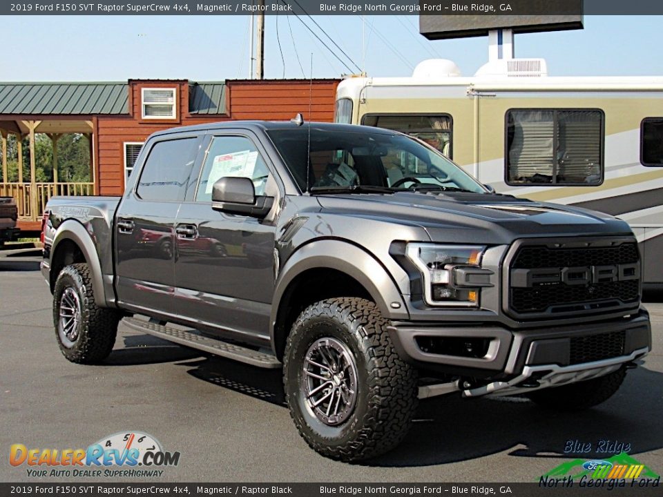 2019 Ford F150 SVT Raptor SuperCrew 4x4 Magnetic / Raptor Black Photo #7