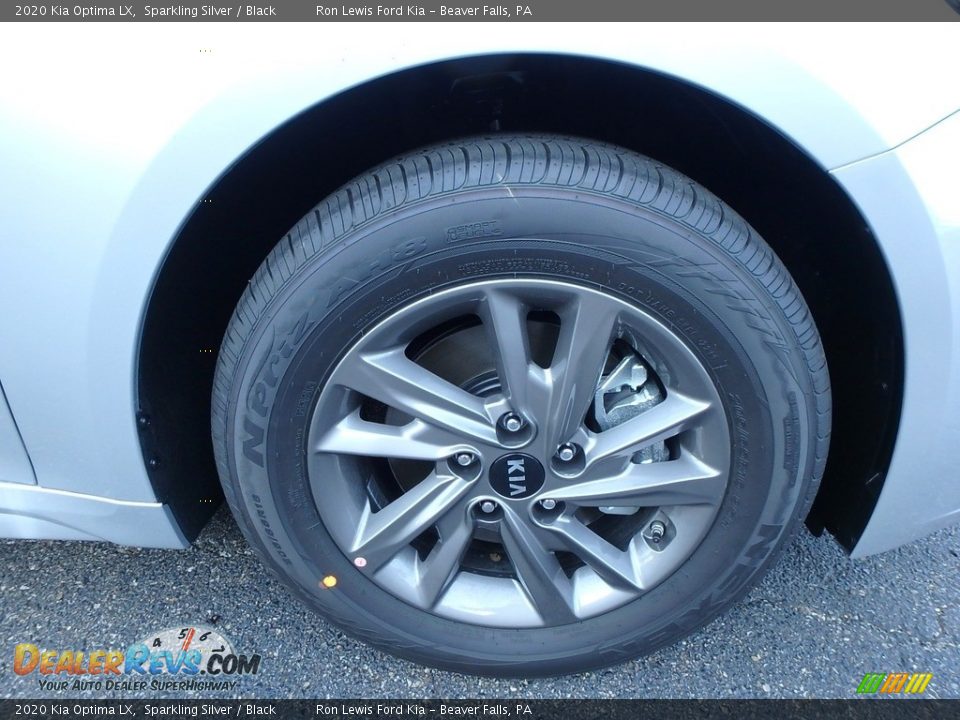 2020 Kia Optima LX Sparkling Silver / Black Photo #10