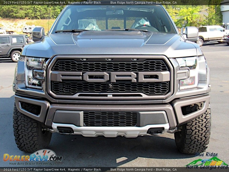 2019 Ford F150 SVT Raptor SuperCrew 4x4 Magnetic / Raptor Black Photo #8