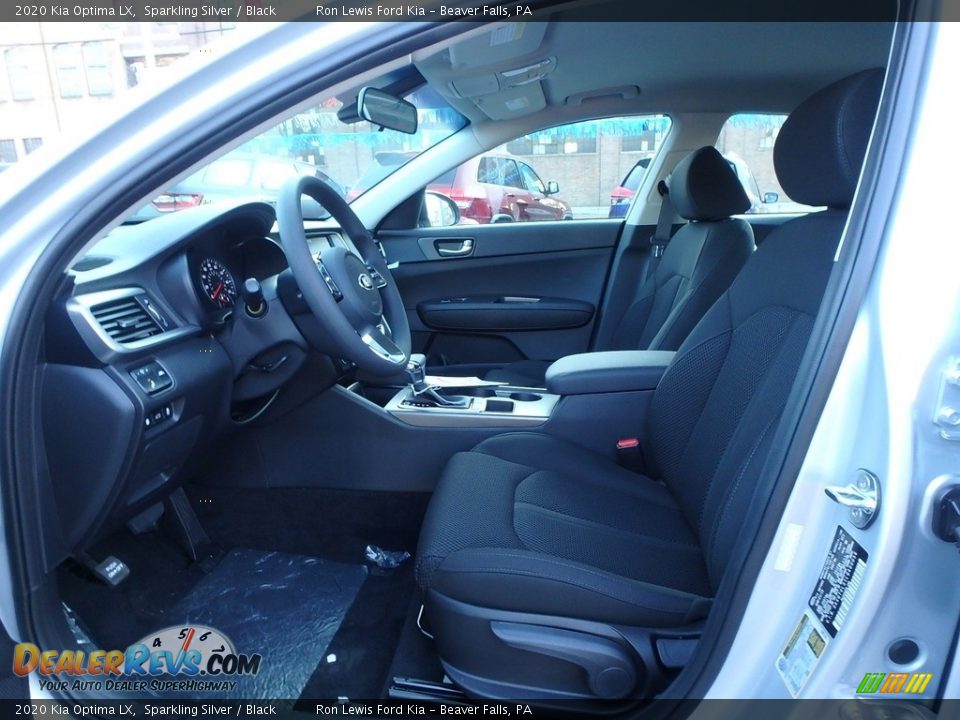 2020 Kia Optima LX Sparkling Silver / Black Photo #13