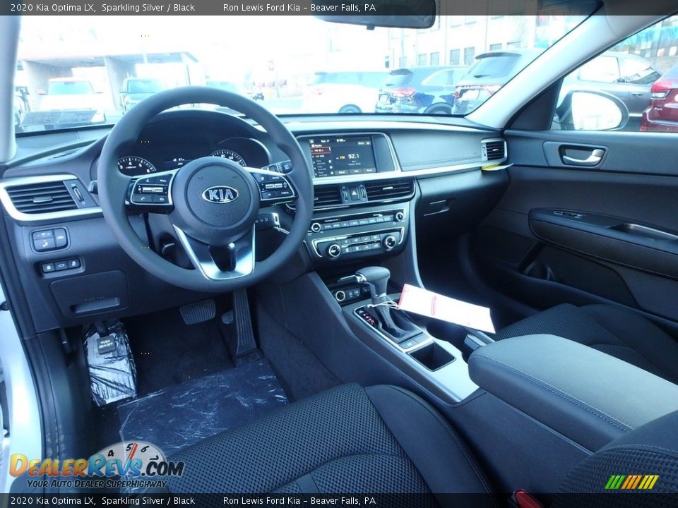2020 Kia Optima LX Sparkling Silver / Black Photo #15