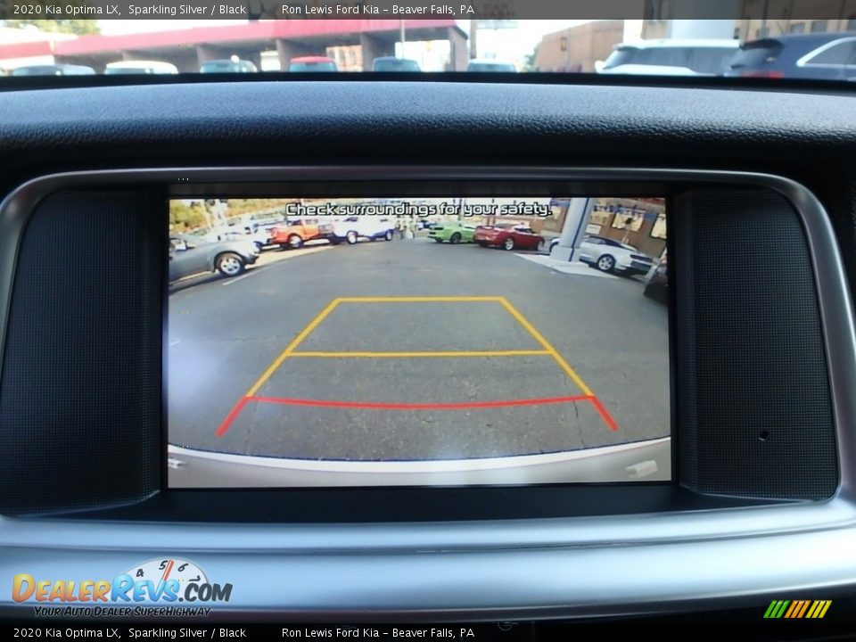 2020 Kia Optima LX Sparkling Silver / Black Photo #18