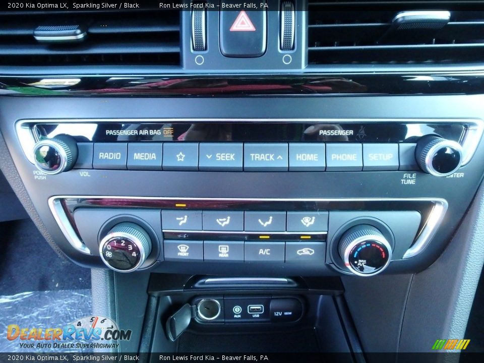 2020 Kia Optima LX Sparkling Silver / Black Photo #19