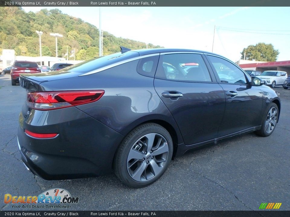 2020 Kia Optima LX Gravity Gray / Black Photo #2