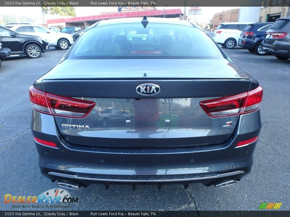 2020 Kia Optima LX Gravity Gray / Black Photo #4