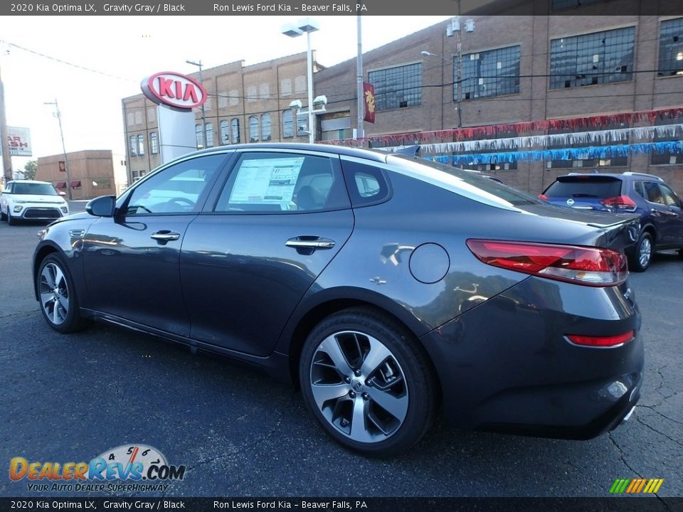 2020 Kia Optima LX Gravity Gray / Black Photo #5