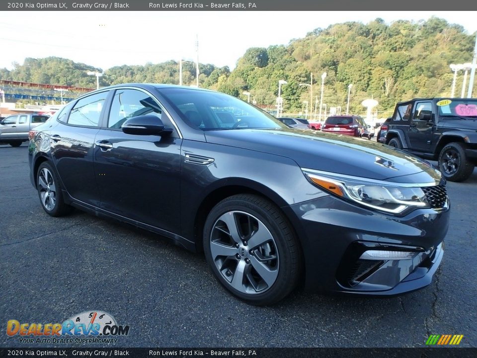 2020 Kia Optima LX Gravity Gray / Black Photo #9