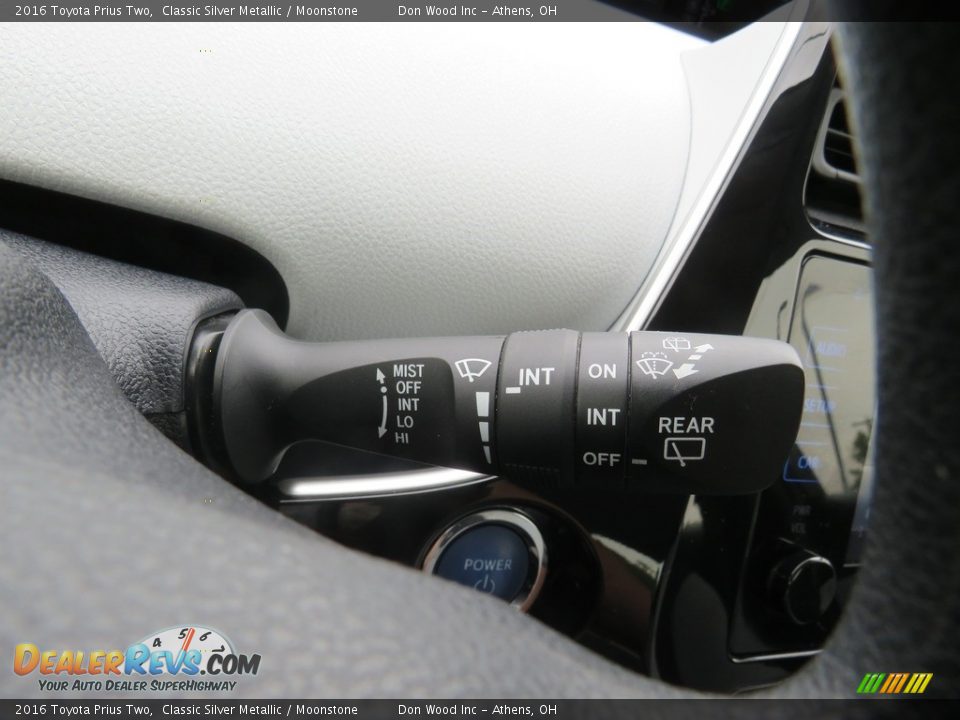 2016 Toyota Prius Two Classic Silver Metallic / Moonstone Photo #23