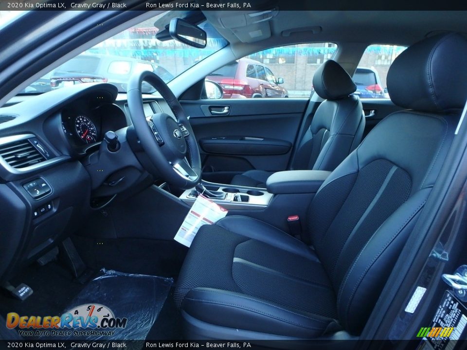 2020 Kia Optima LX Gravity Gray / Black Photo #14