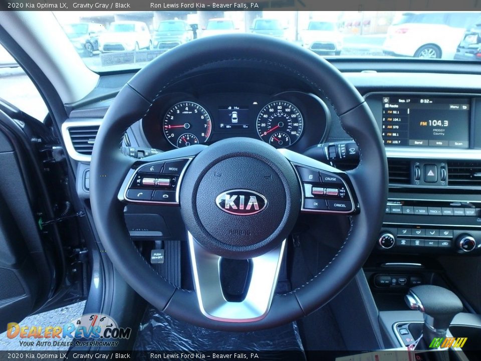 2020 Kia Optima LX Gravity Gray / Black Photo #18
