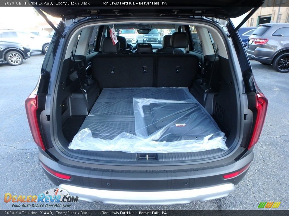 2020 Kia Telluride LX AWD Ebony Black / Black Photo #4