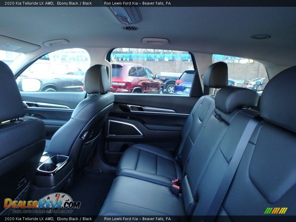 2020 Kia Telluride LX AWD Ebony Black / Black Photo #13