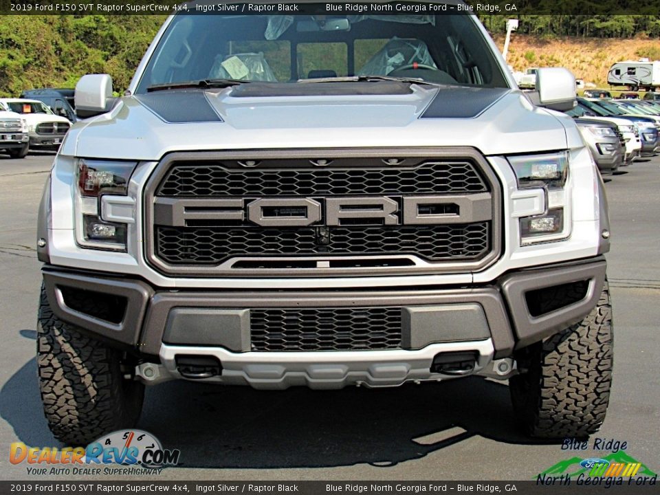 2019 Ford F150 SVT Raptor SuperCrew 4x4 Ingot Silver / Raptor Black Photo #4