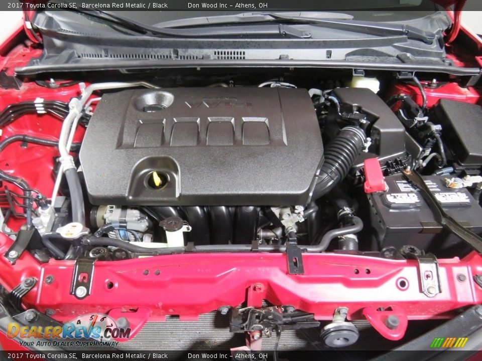 2017 Toyota Corolla SE Barcelona Red Metalic / Black Photo #7