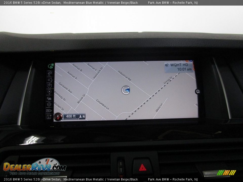 2016 BMW 5 Series 528i xDrive Sedan Mediterranean Blue Metallic / Venetian Beige/Black Photo #25