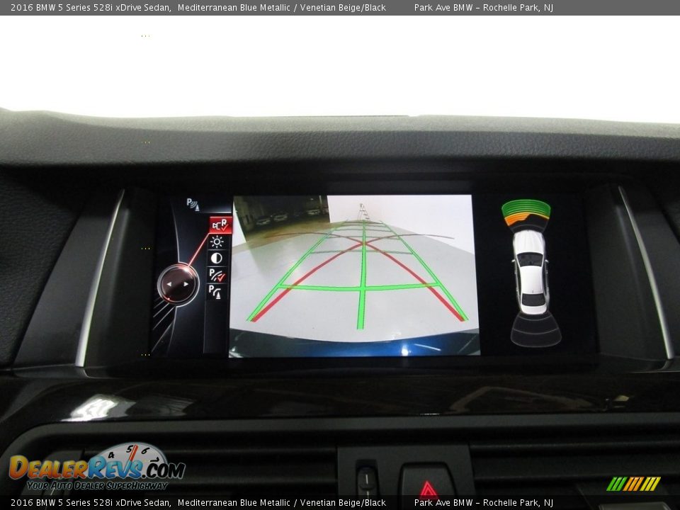 2016 BMW 5 Series 528i xDrive Sedan Mediterranean Blue Metallic / Venetian Beige/Black Photo #26