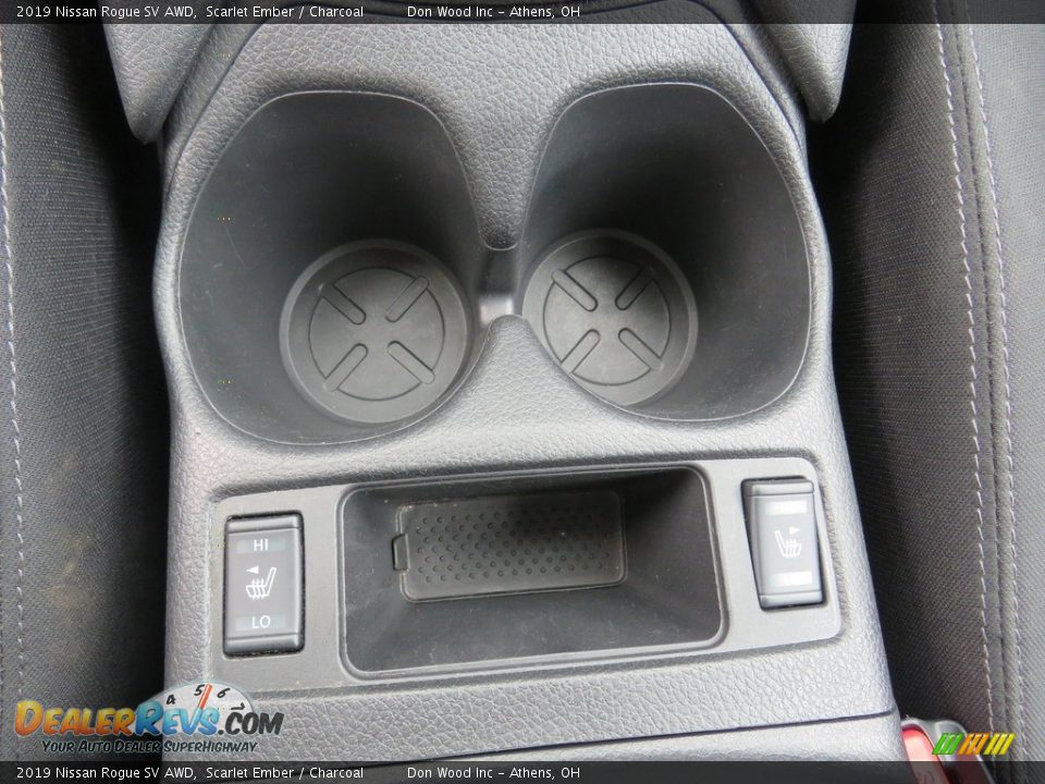 2019 Nissan Rogue SV AWD Scarlet Ember / Charcoal Photo #20