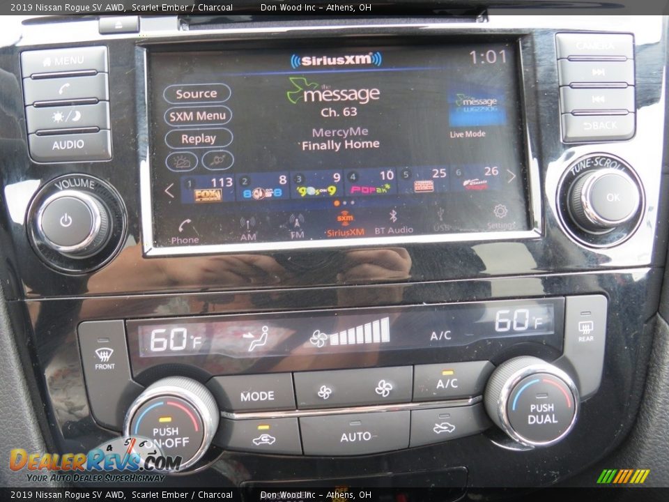 2019 Nissan Rogue SV AWD Scarlet Ember / Charcoal Photo #27