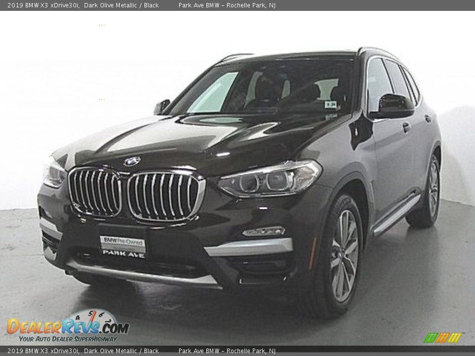 2019 BMW X3 xDrive30i Dark Olive Metallic / Black Photo #1
