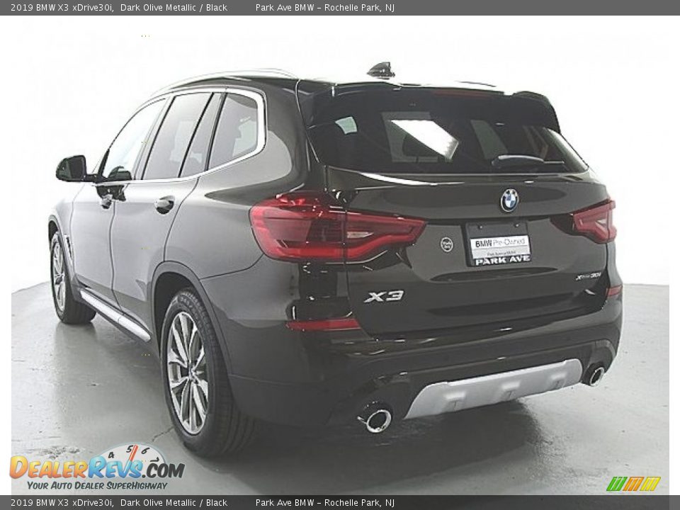 2019 BMW X3 xDrive30i Dark Olive Metallic / Black Photo #2