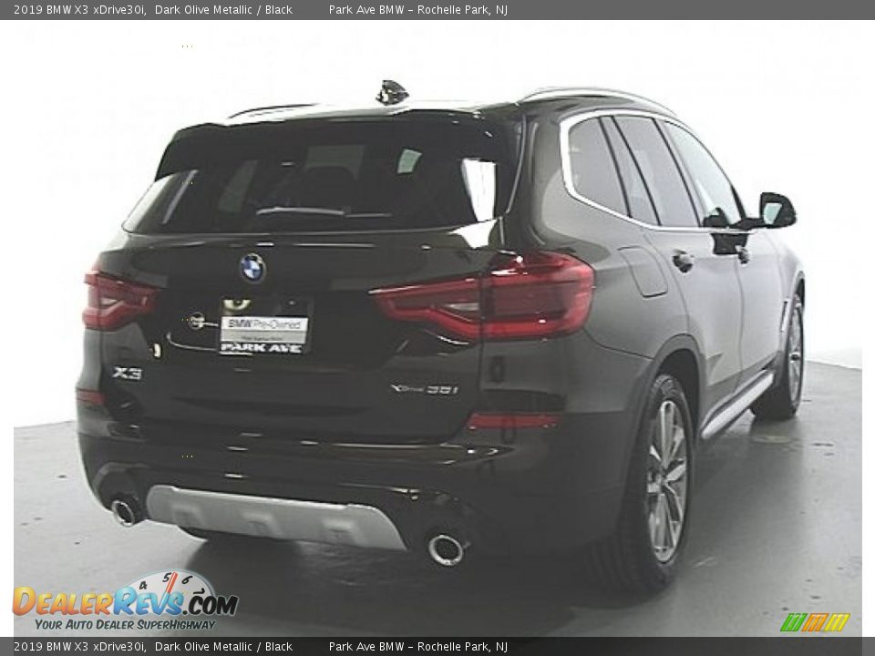 2019 BMW X3 xDrive30i Dark Olive Metallic / Black Photo #4