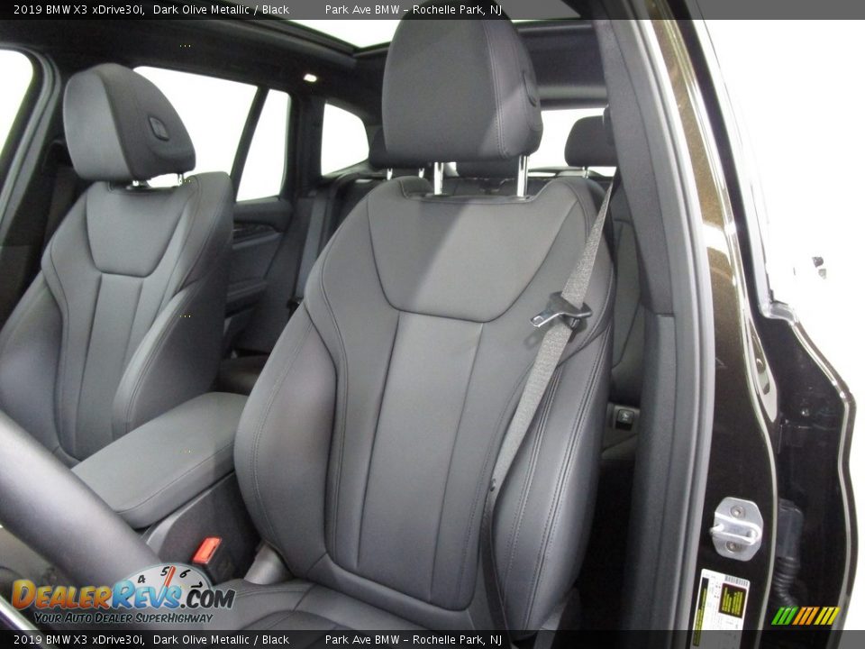 2019 BMW X3 xDrive30i Dark Olive Metallic / Black Photo #8