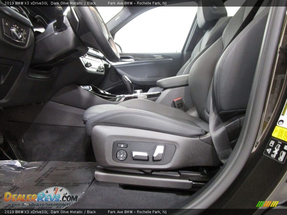 2019 BMW X3 xDrive30i Dark Olive Metallic / Black Photo #9